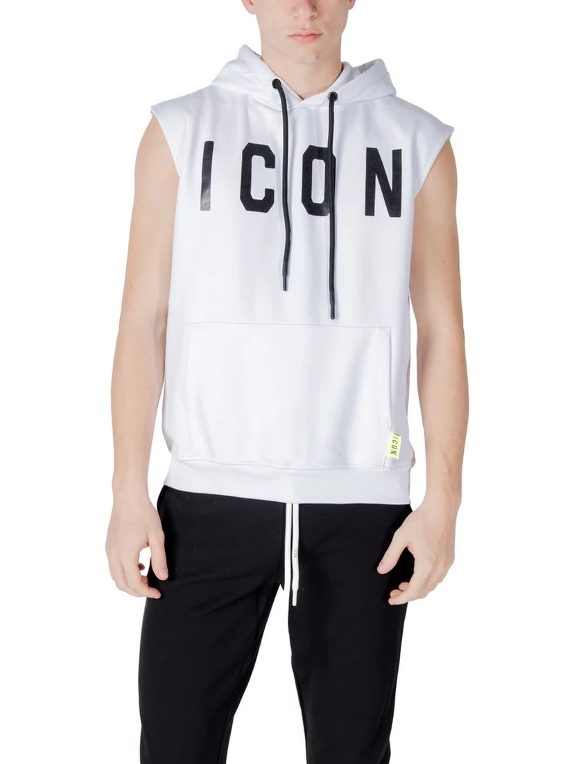 White Cotton Hoodie