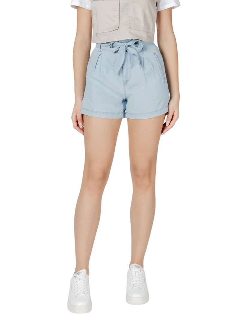 Light Blue Lyocell Shorts