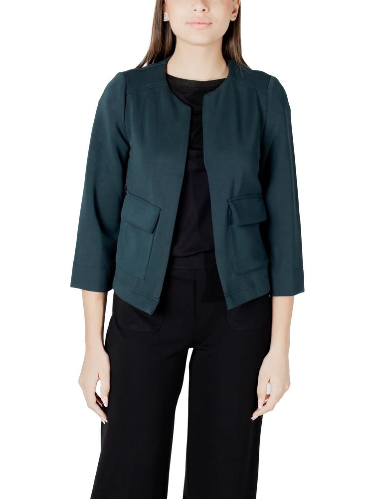 Green Modal Jackets & Coat