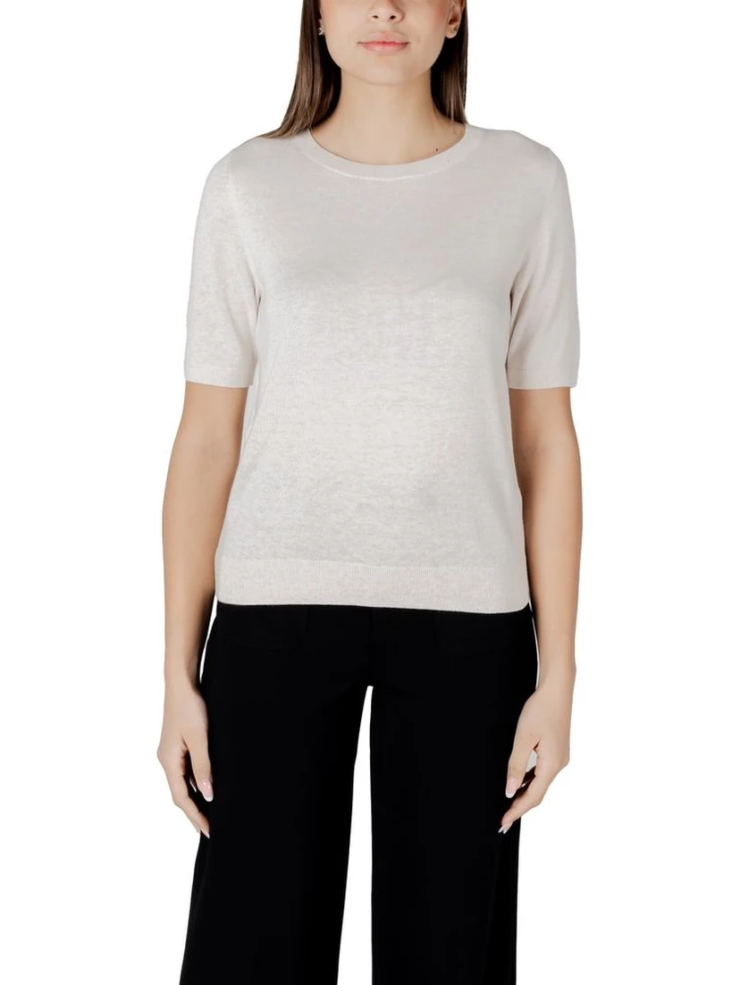 Beige Viscose Sportswear