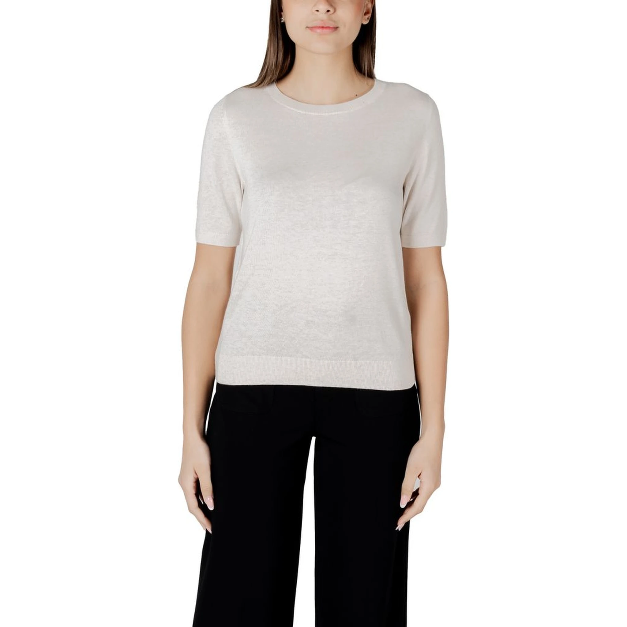 Beige Viscose Sportswear