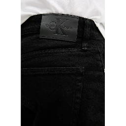 Black Cotton Bermuda Shorts