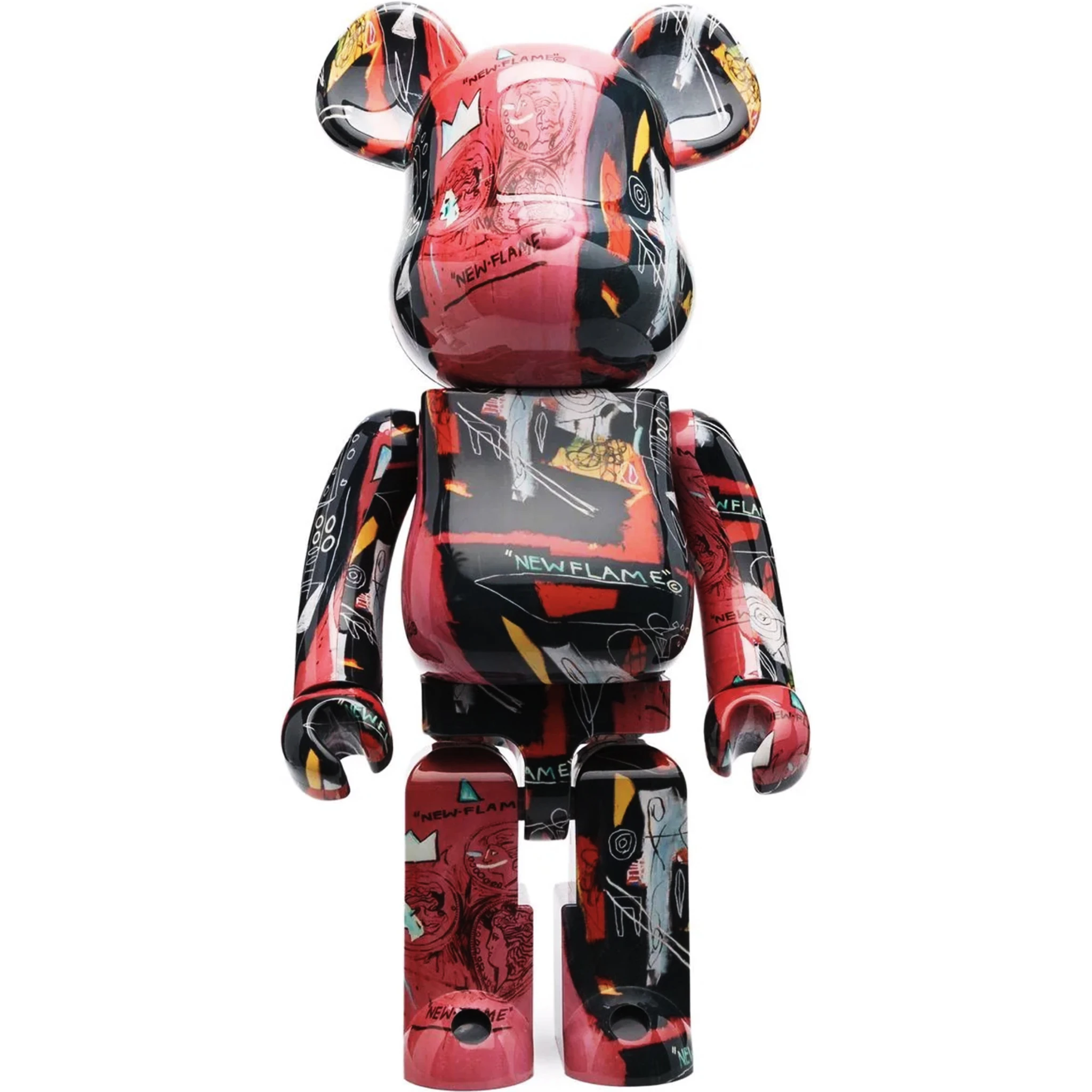 لعبة "Be@rbrick Andy Warhol x JM Basquiat" 1000%
