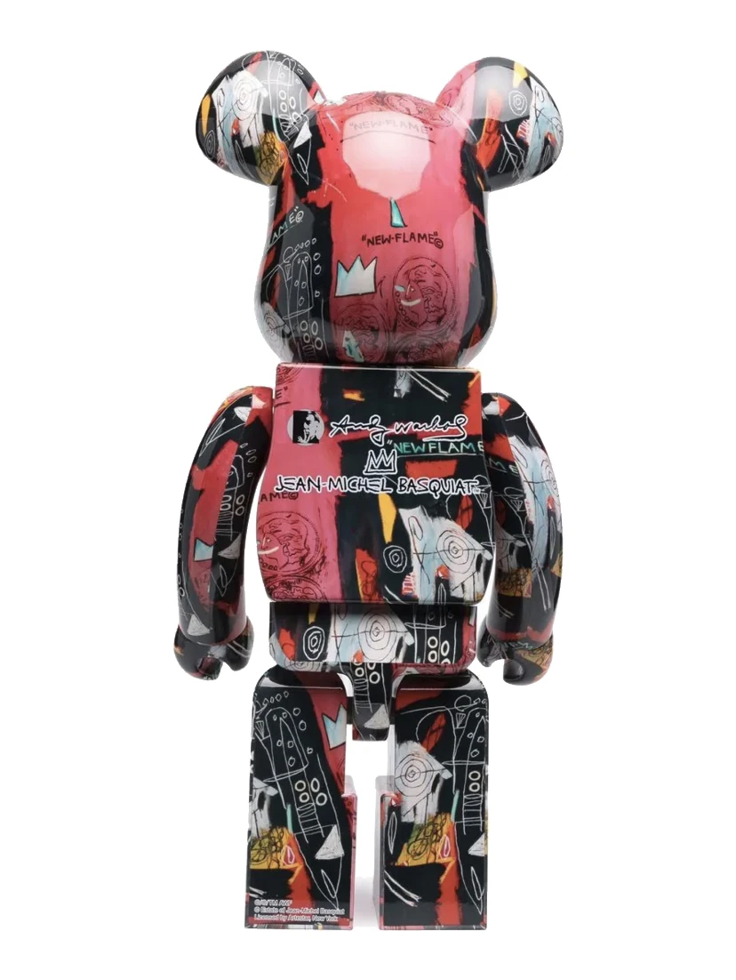 لعبة "Be@rbrick Andy Warhol x JM Basquiat" 1000%