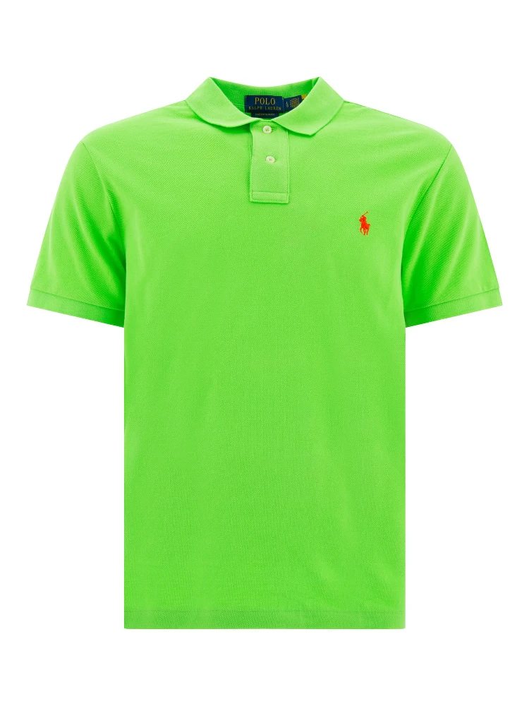 Pique polo shirt