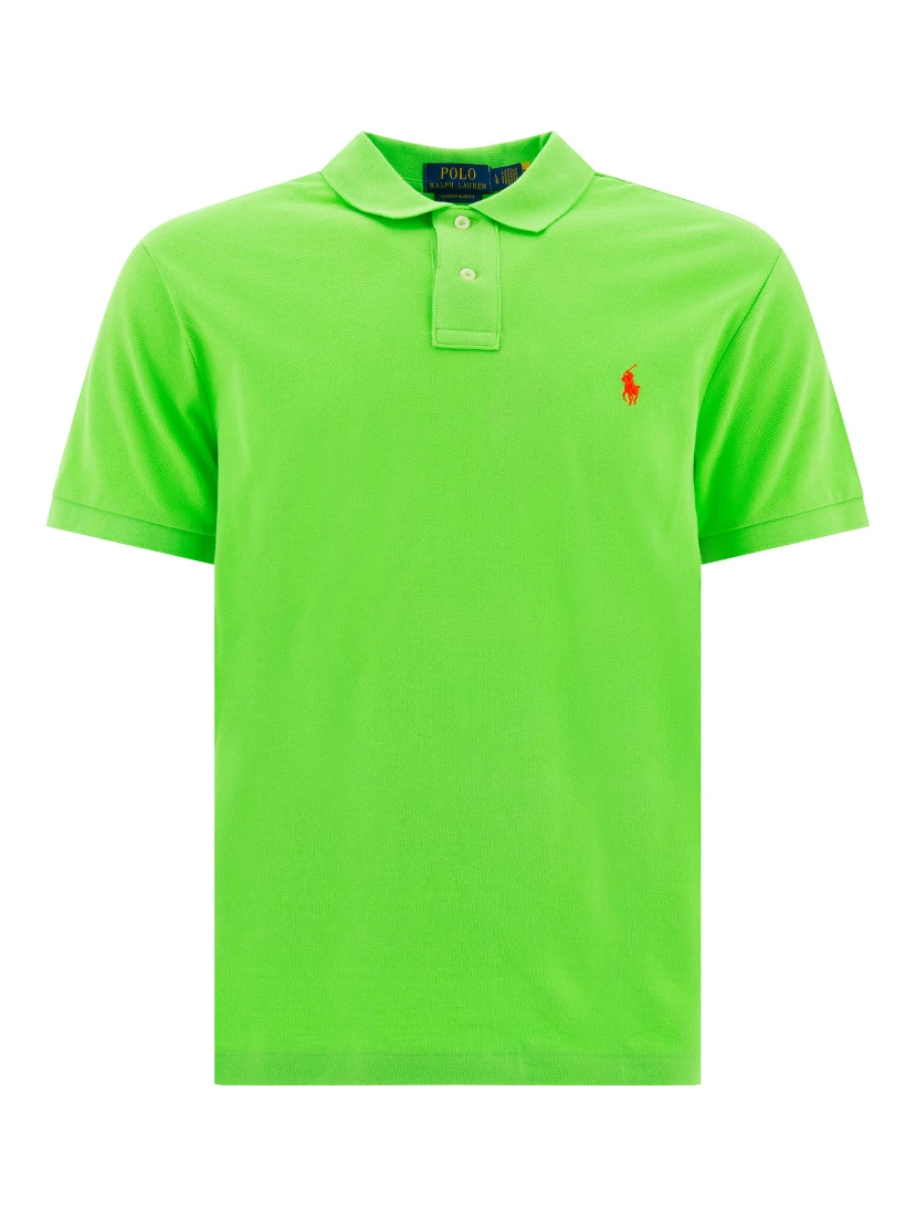 Pique polo shirt