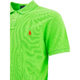 Pique polo shirt