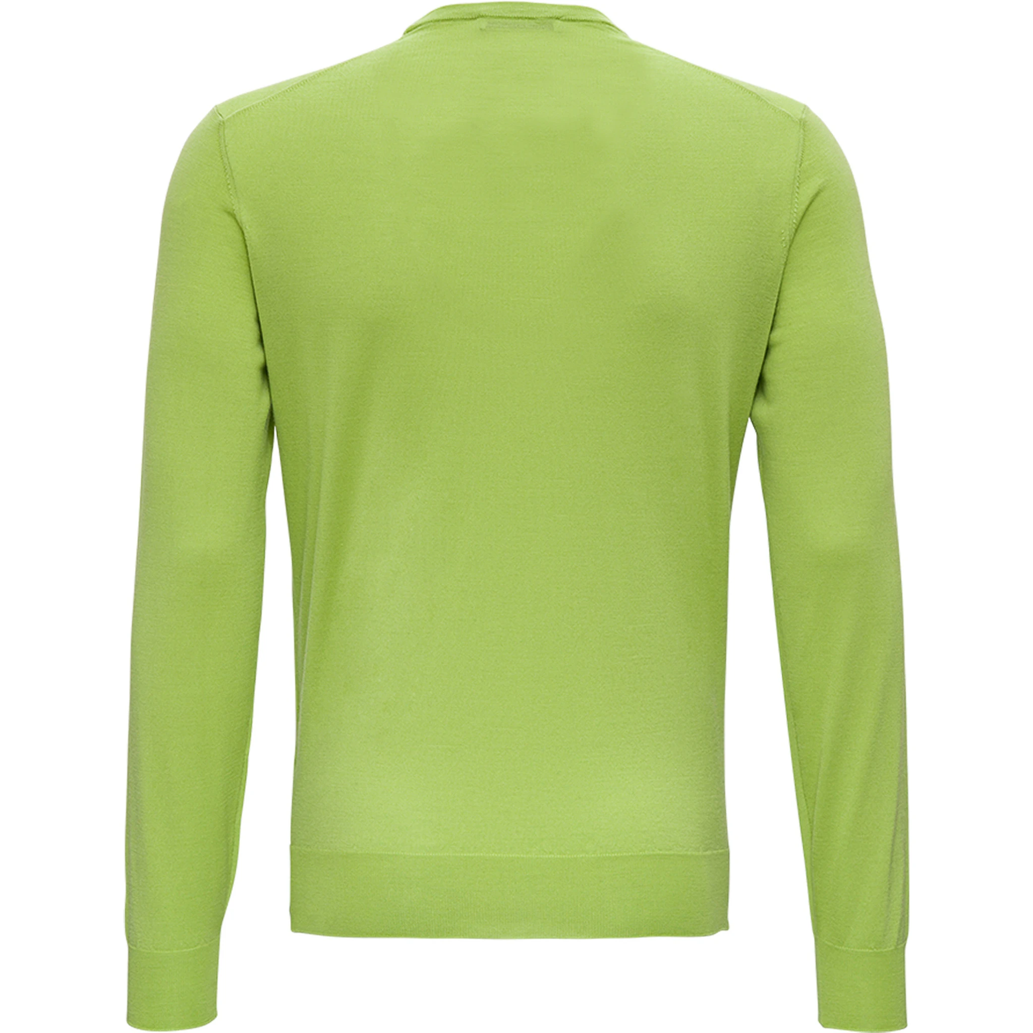 Green Crewneck Sweater in Wool Blend Man