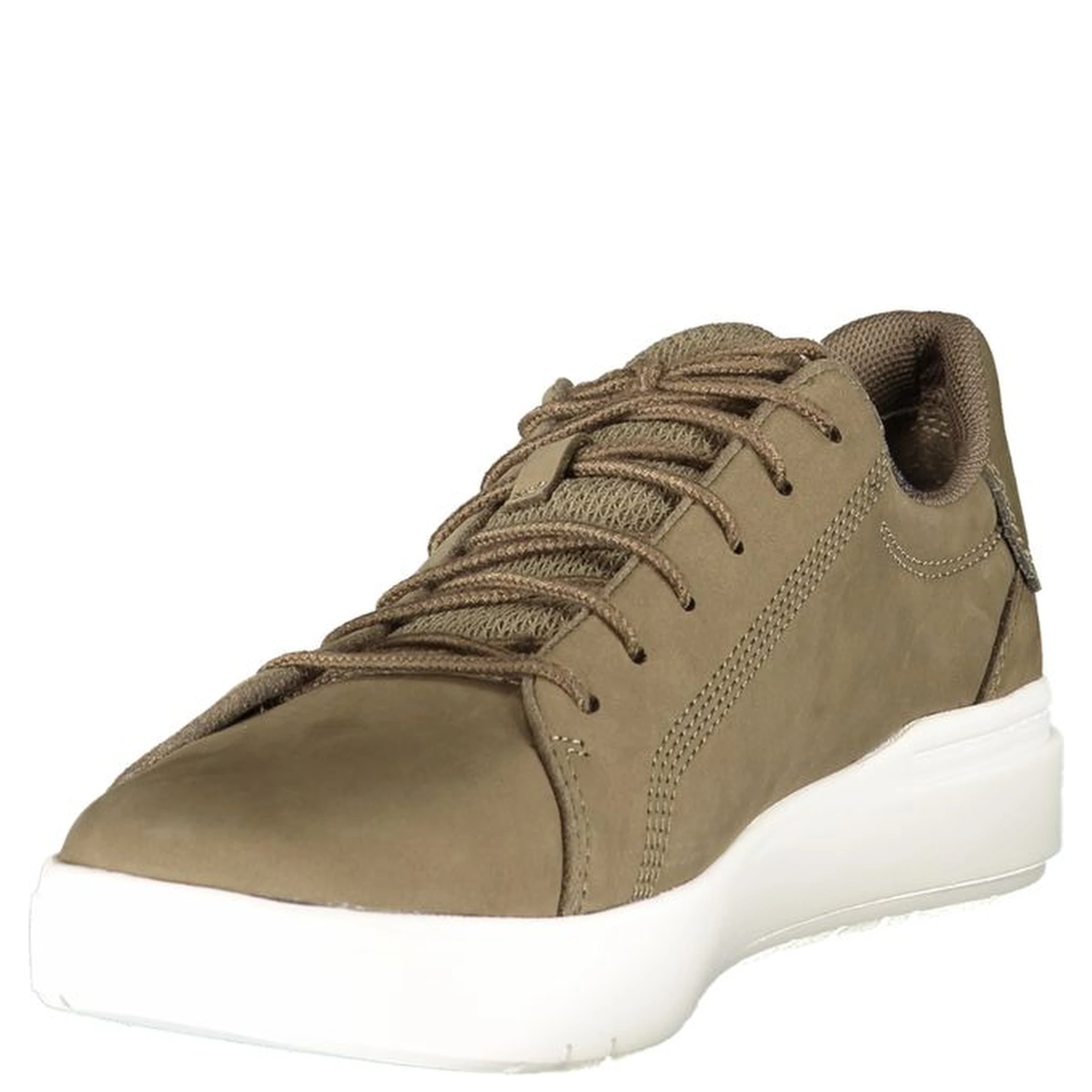 Green Leather Men Sneaker