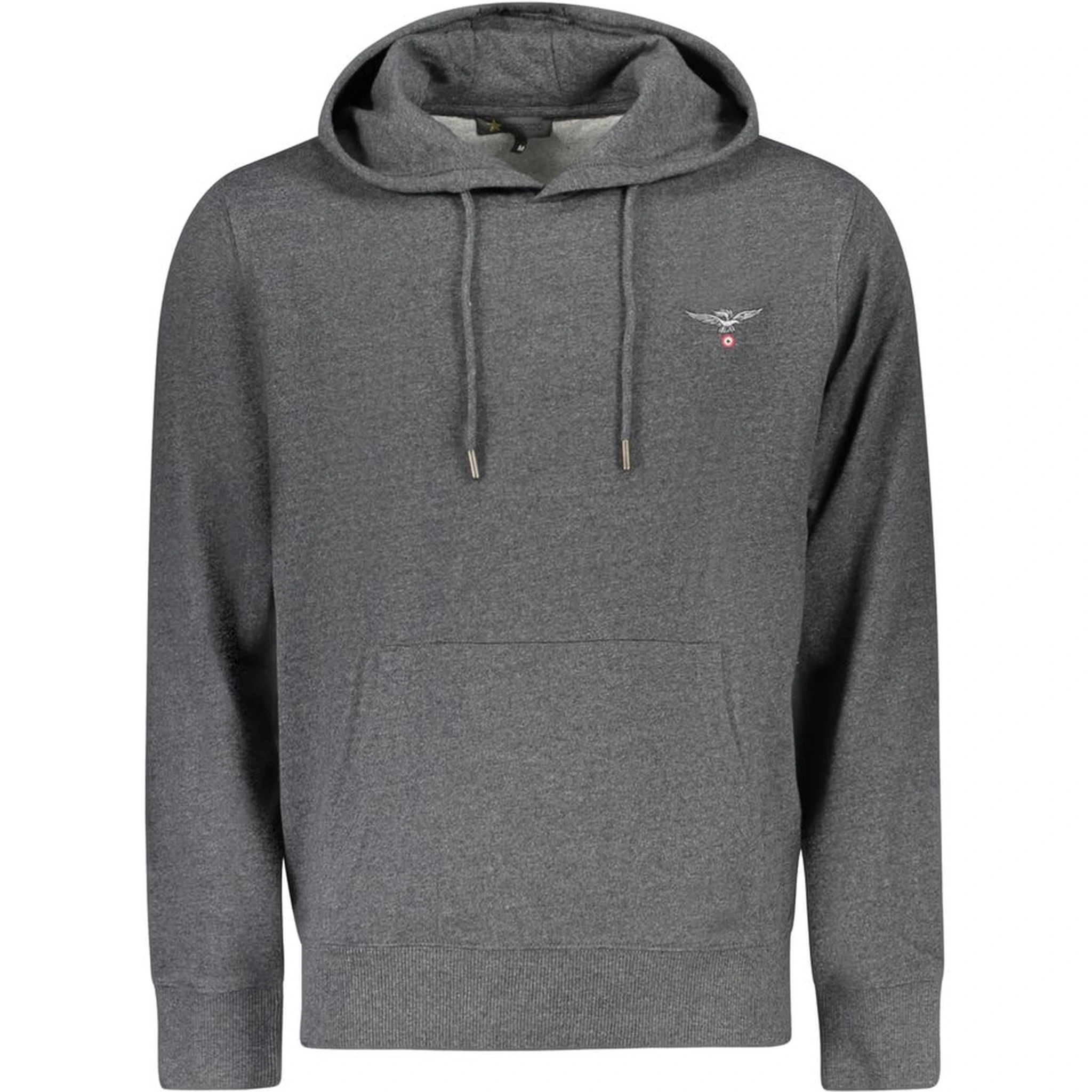 Gray Recycled Cotton Men Sweater