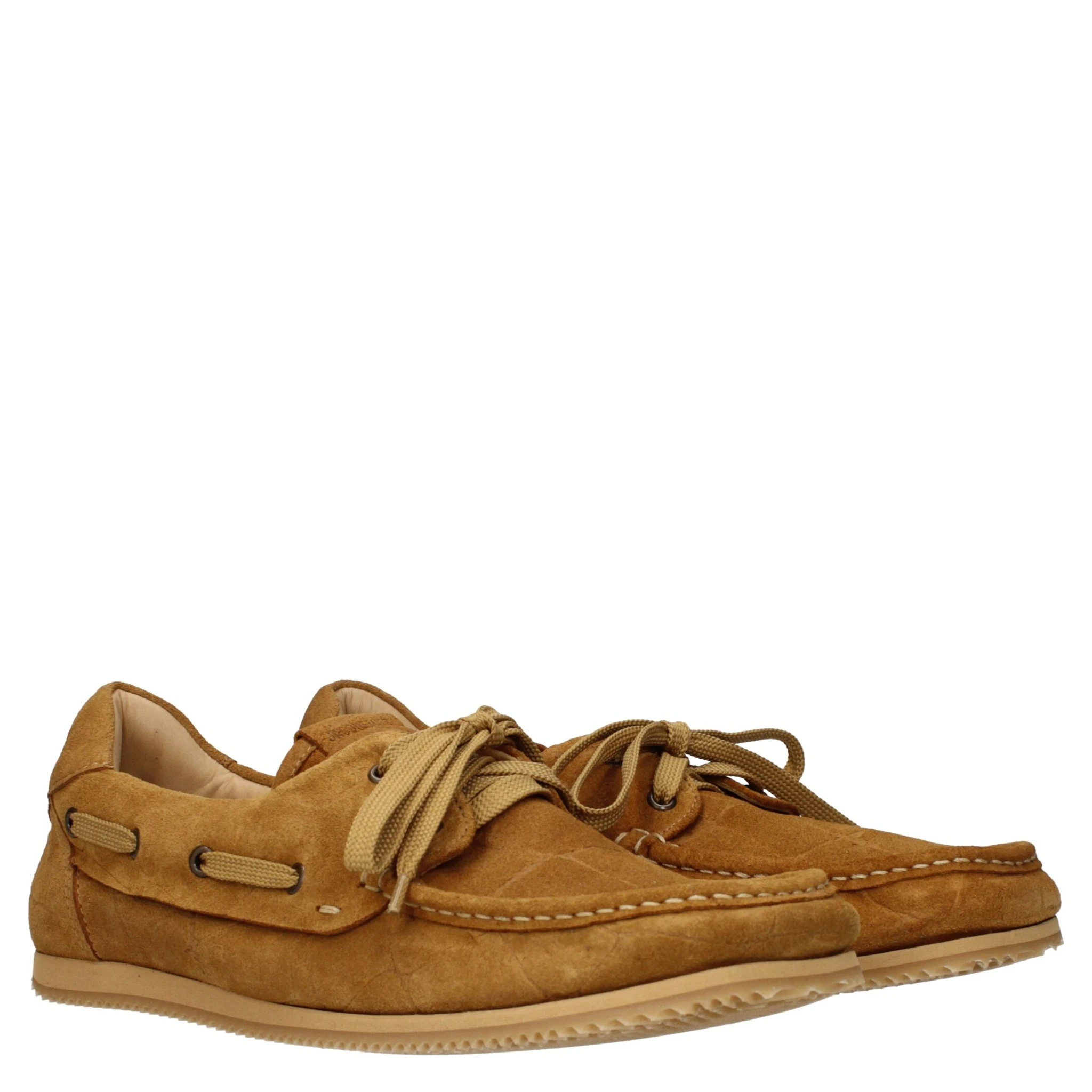 Brown Leather Slip-On Loafers