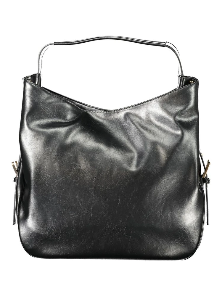 Black Polyethylene Women Hobo Bag alternative