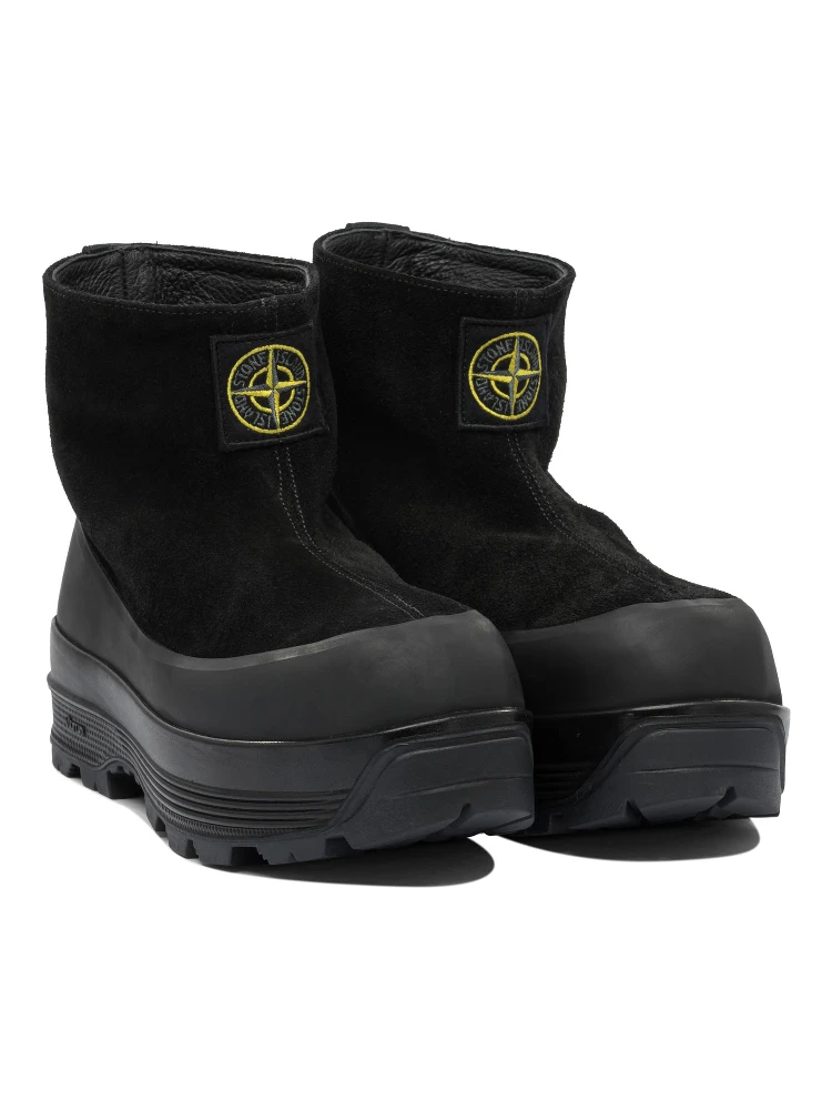 Suede leather ankle boots alternative