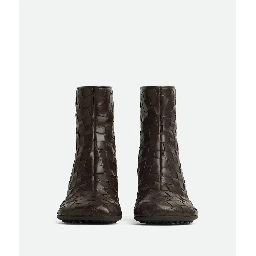Atomic 75 Intrecciato Leather Ankle Boots