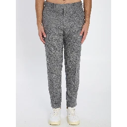 Flannel trousers