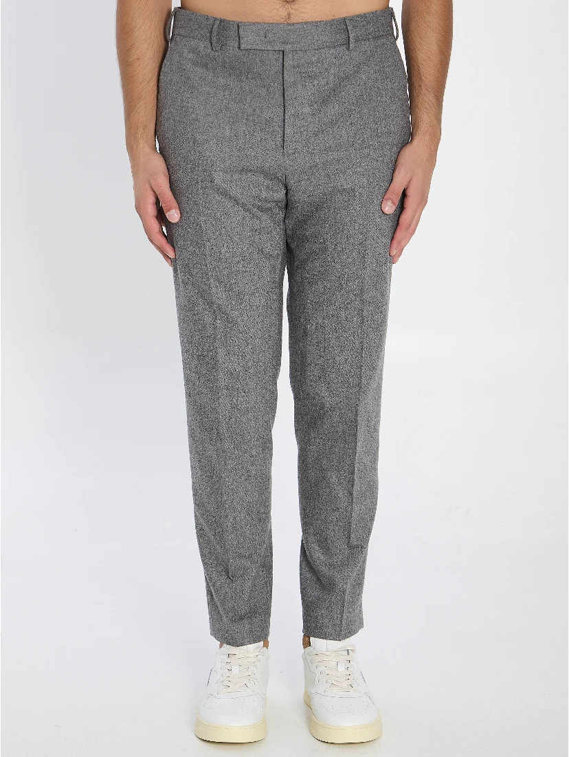 Flannel trousers