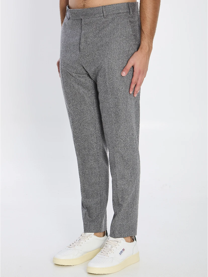 Flannel trousers
