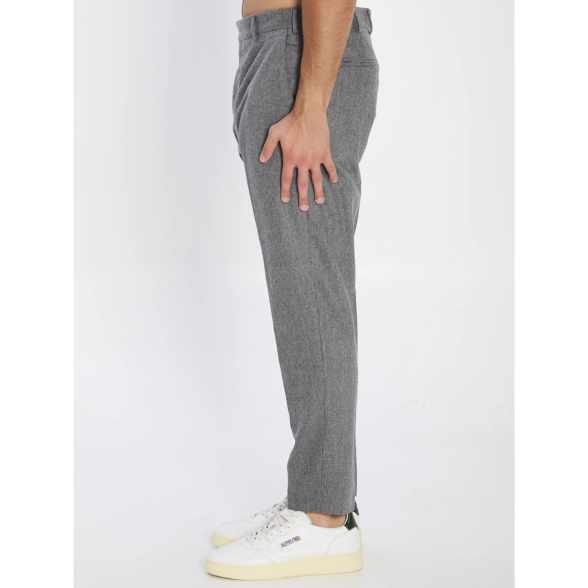 Flannel trousers