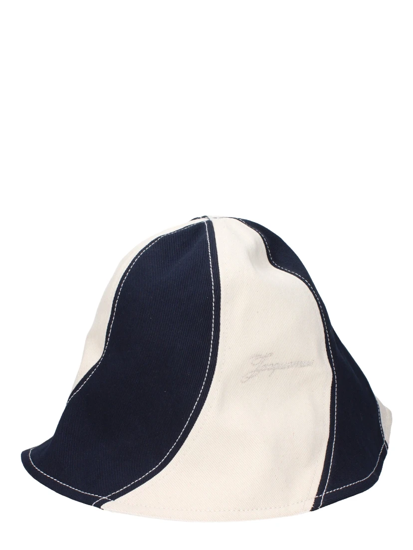 Blue Cotton Bucket Hat