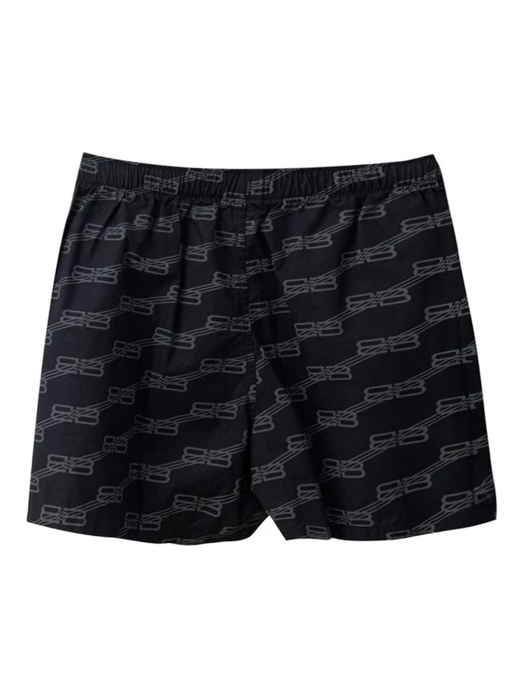 Black Cotton Bermuda Shorts alternative