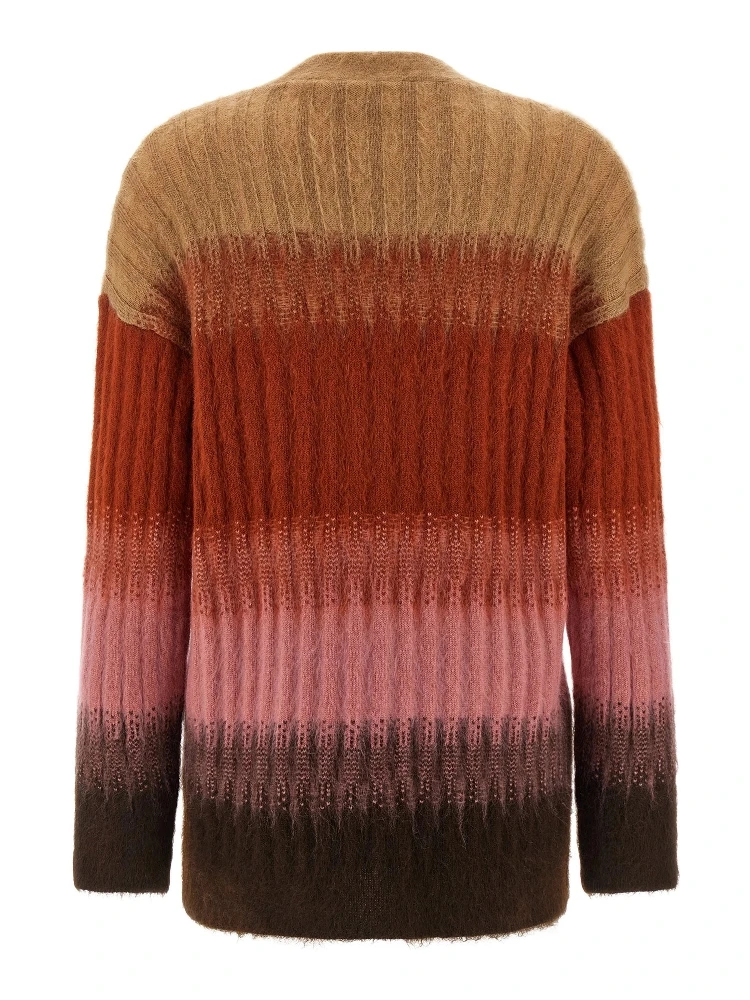 Mohair wool cardigan alternative
