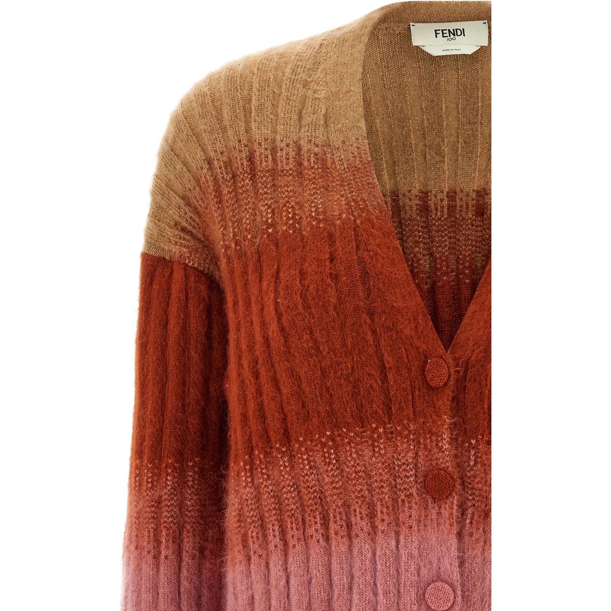 Mohair wool cardigan