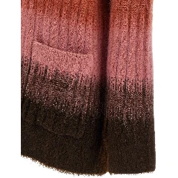 Mohair wool cardigan