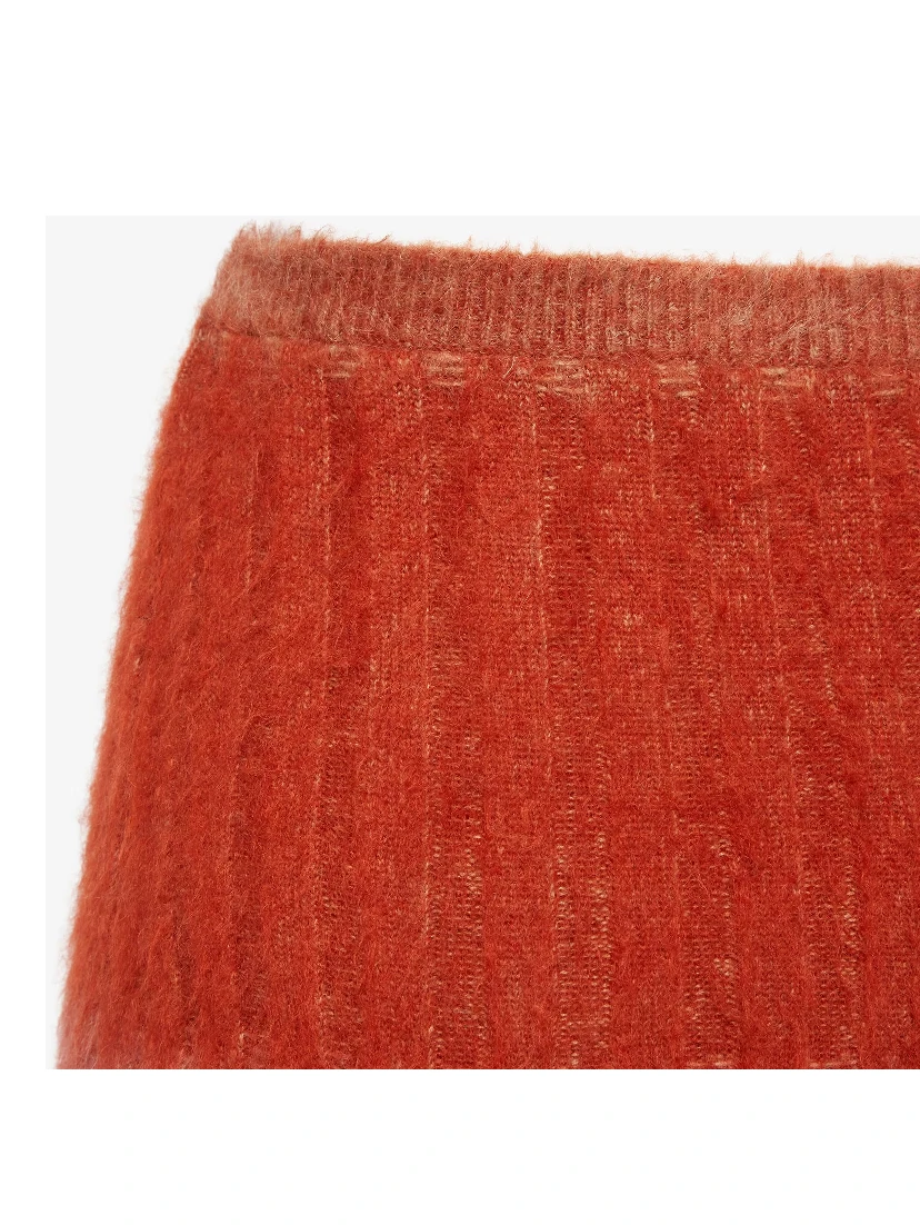 Mohair wool skirt