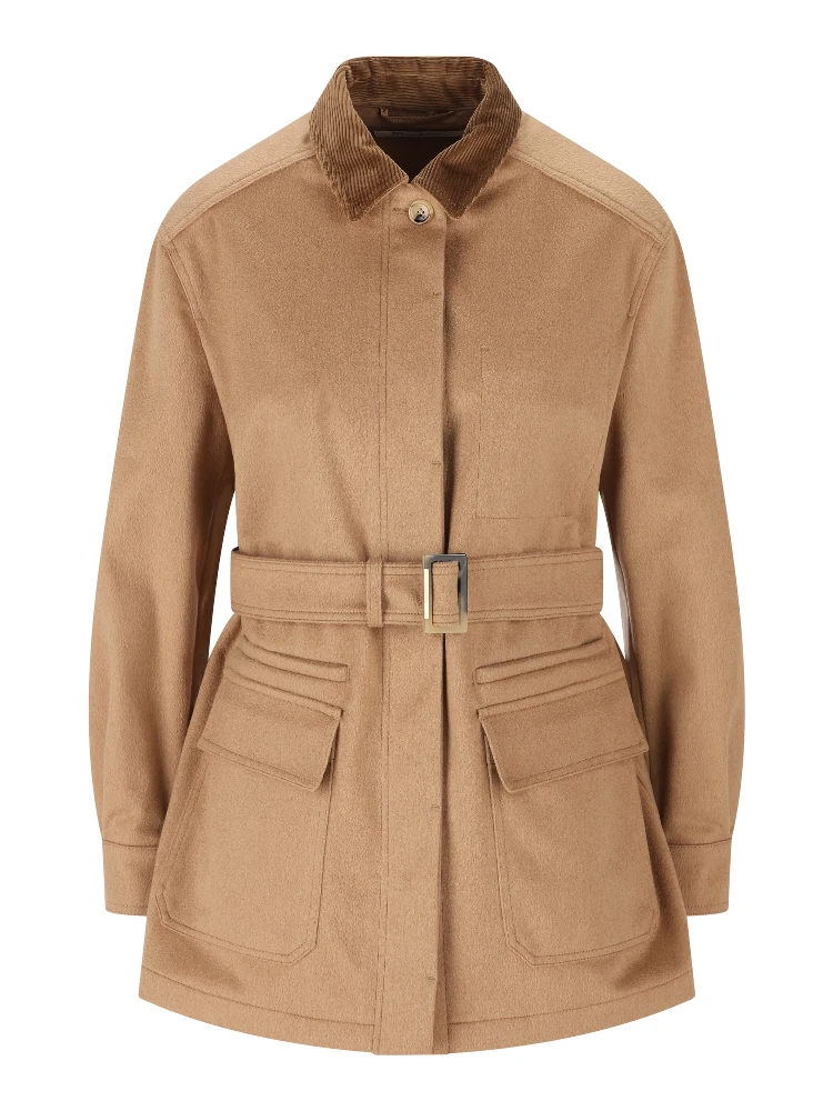 Leva jacket in pure double wool