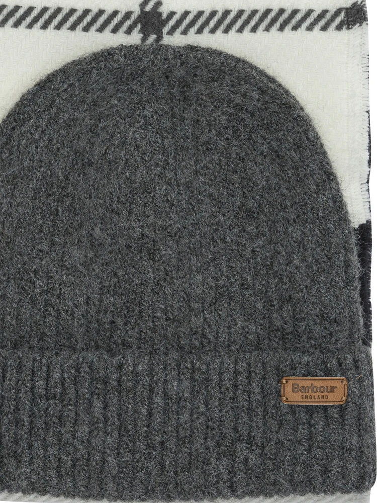 "Pendle" beanie and "Blair" scarf set. alternative