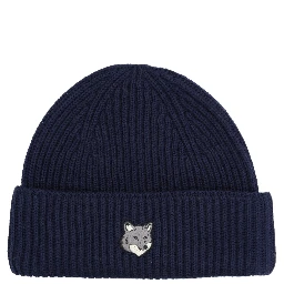 BEANIE WITH FOX PATCH