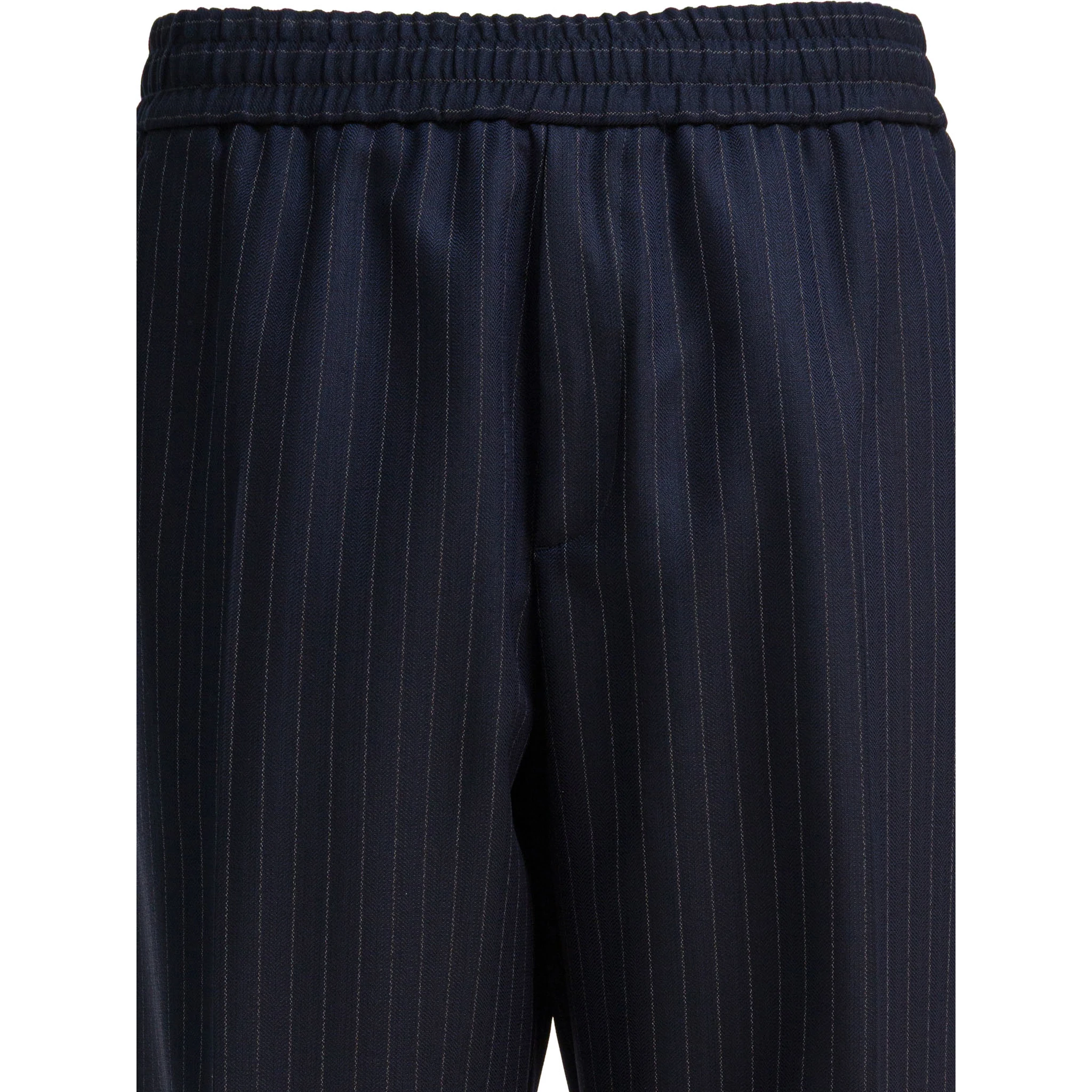 Wool jogging pants