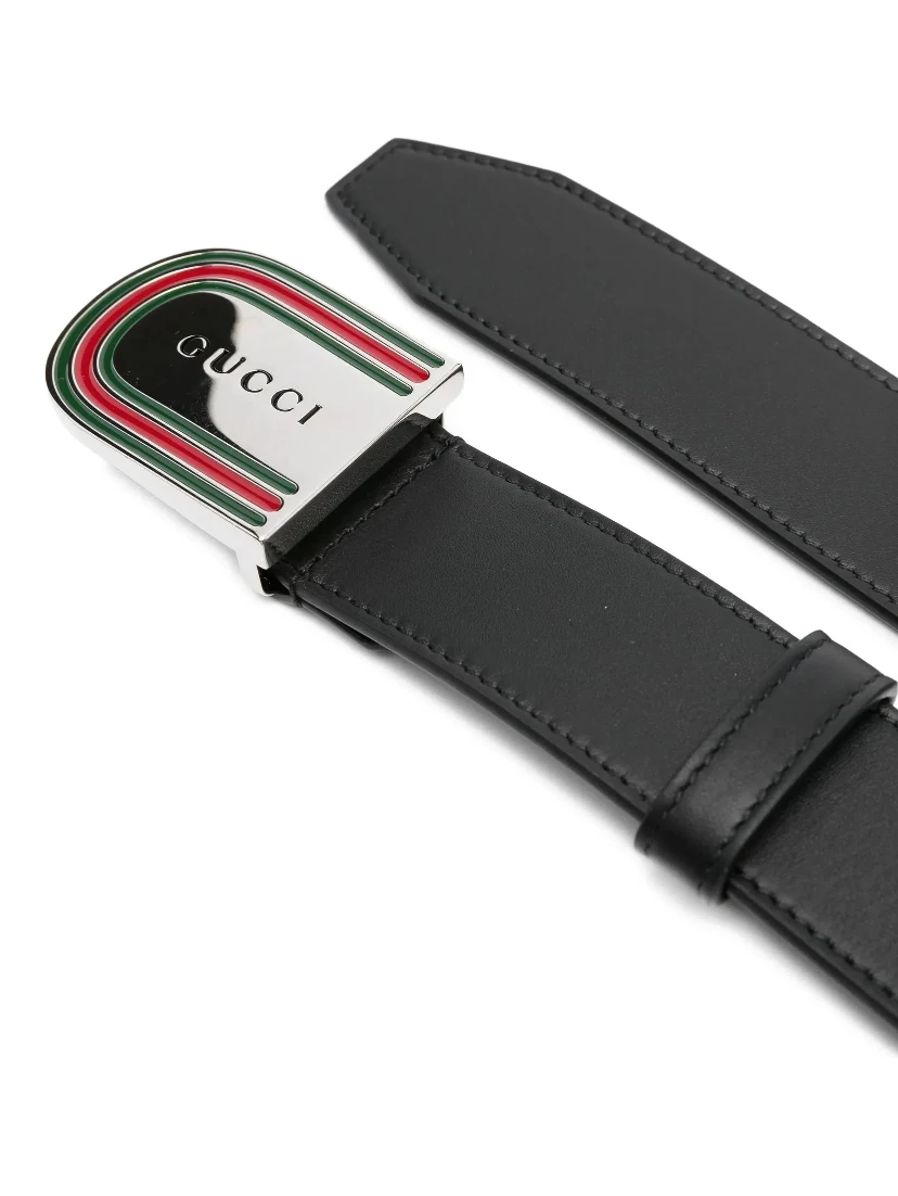 Leather belt
