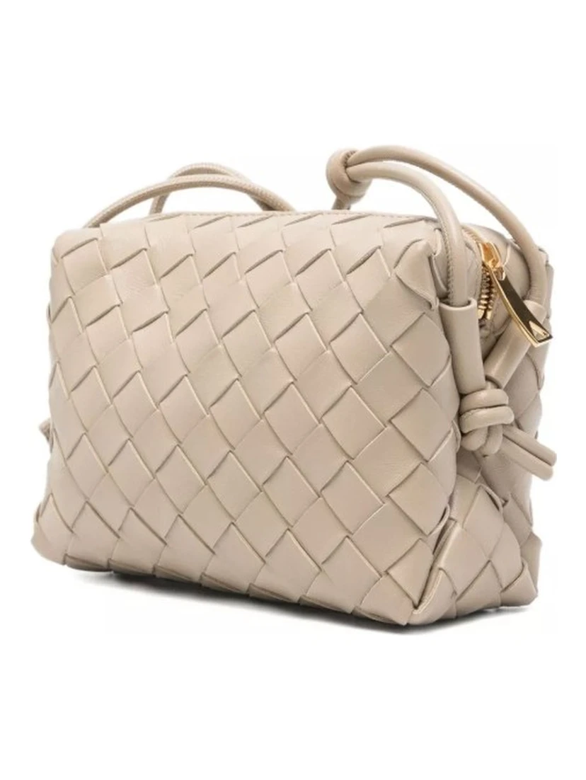 Mini Lambskin Intrecciato Loop Camera Bag crossbody bag