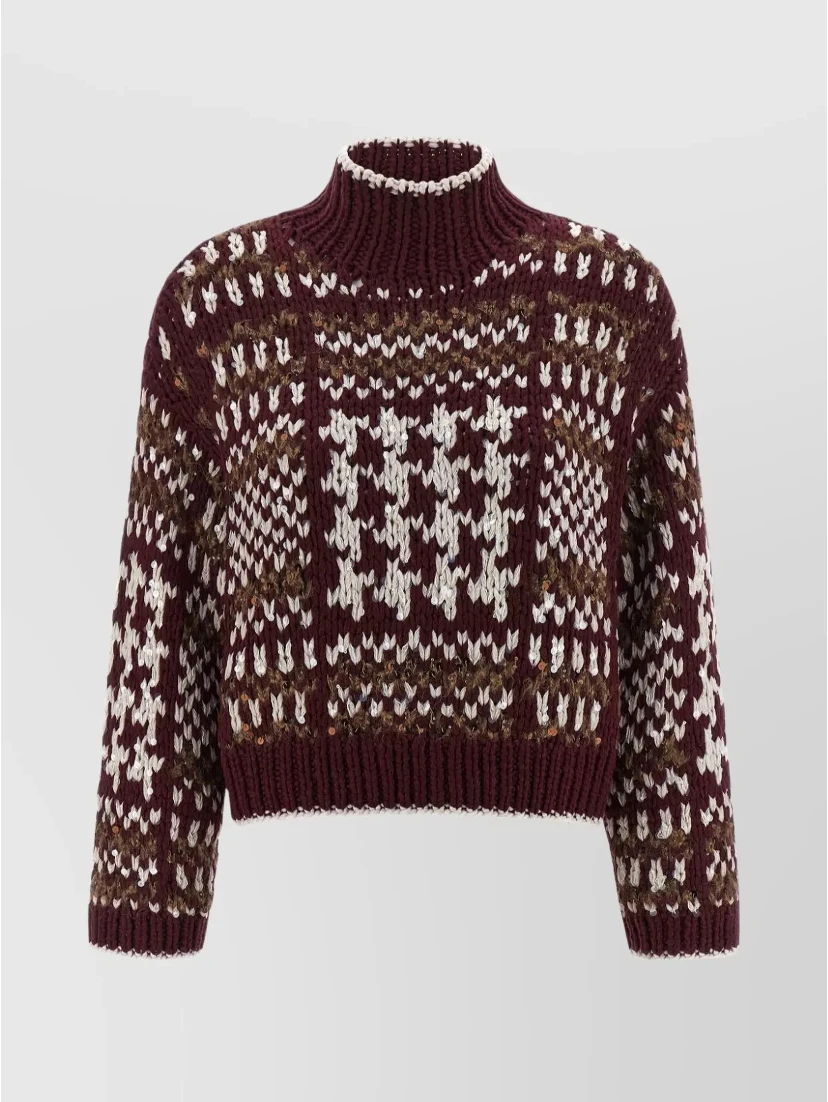 "Opera" turtleneck sweater