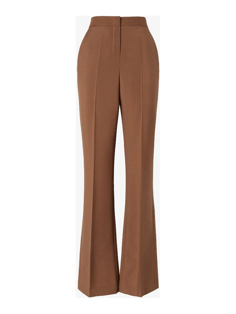 Pants in mohair and wool