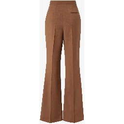Pants in mohair and wool