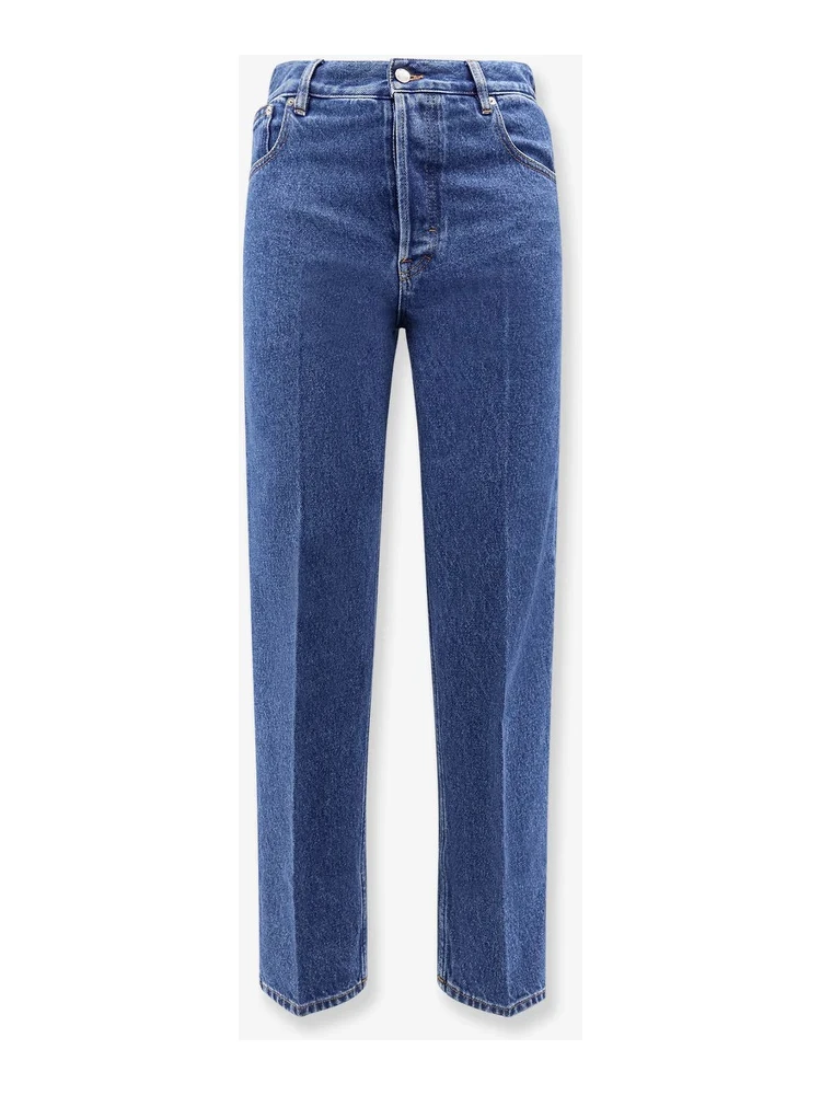 Jeans with Horsebit details