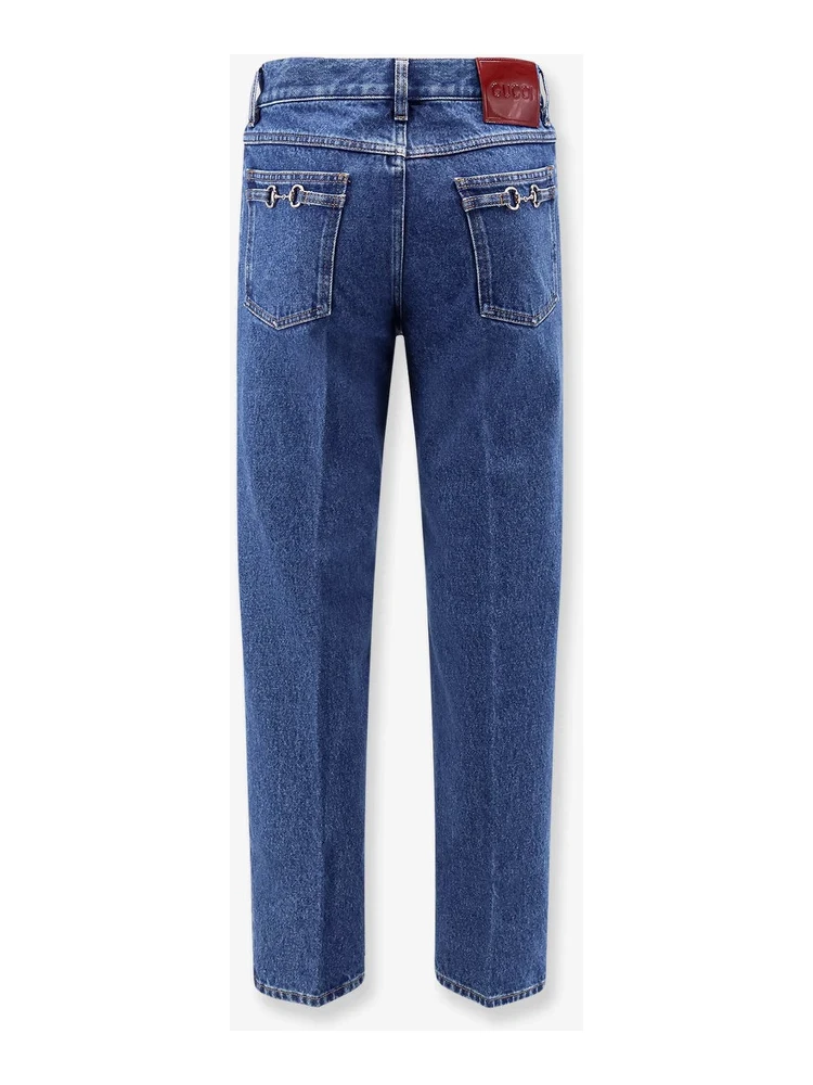 Jeans with Horsebit details alternative