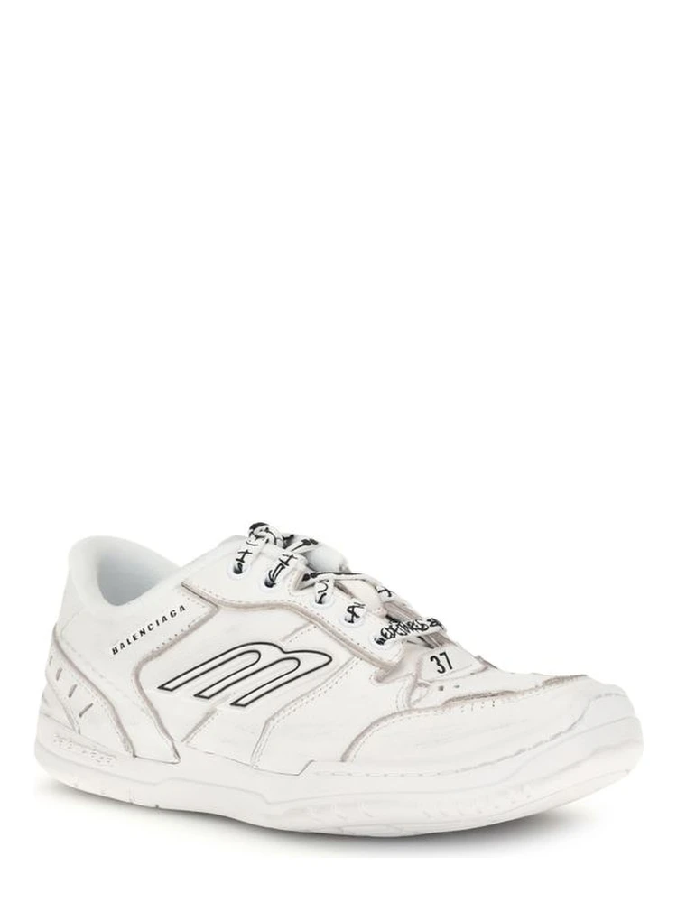White Calf Leather Bos Taurus Athletic Sneakers alternative