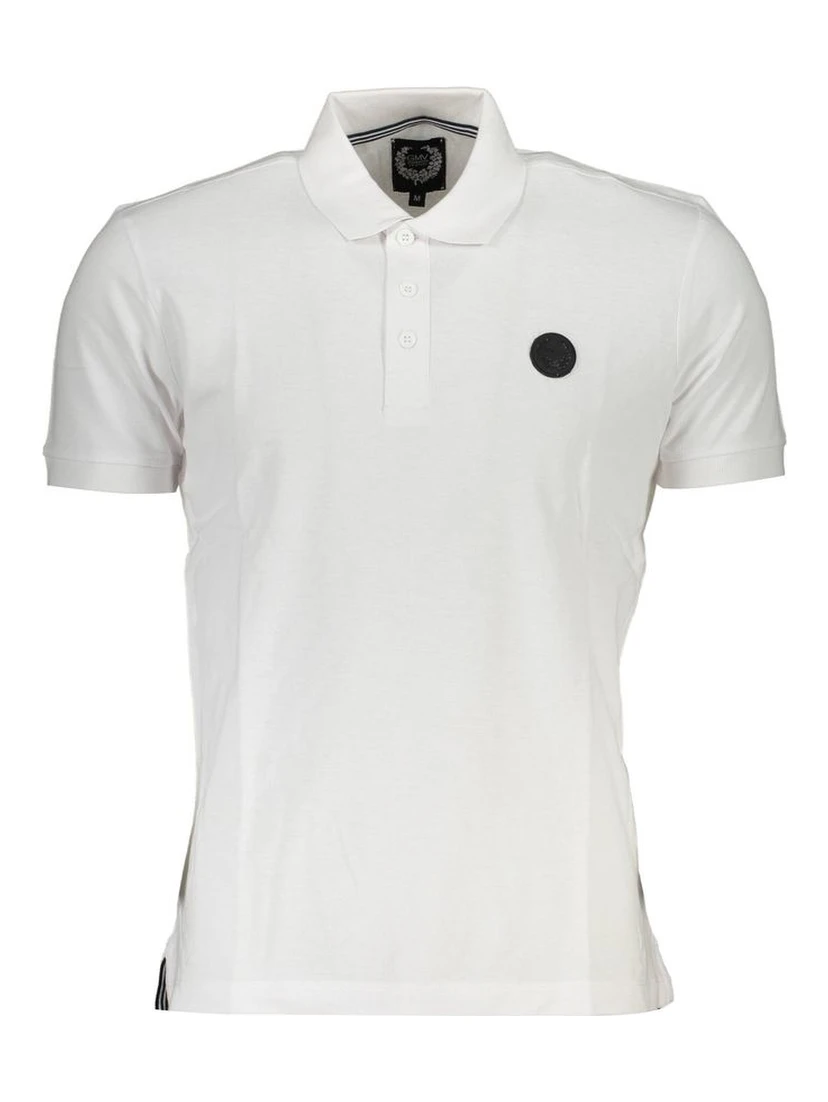 White Cotton Men's Polo Shirt