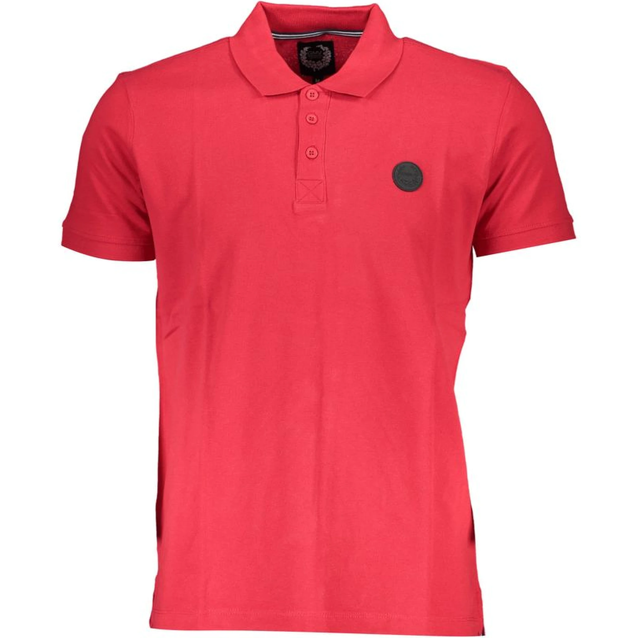 Red Cotton Men's Polo