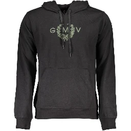 Nero Cotton Men Sweatshirt