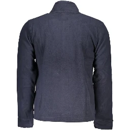 Blue Polyester Sweatshirt