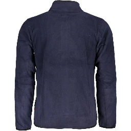 Blue Polyester Men's Sweatshirt