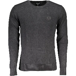 Grigio Viscosa Men Sweater