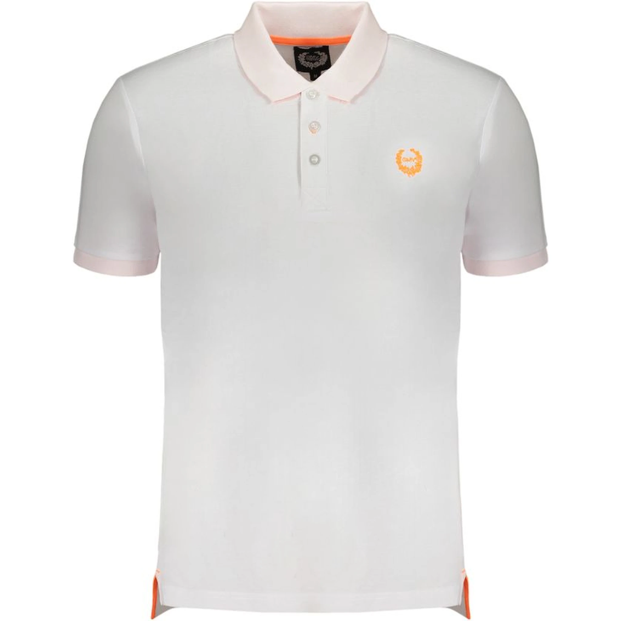 White Cotton Polo Shirt