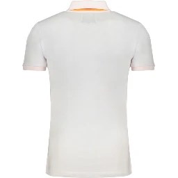 White Cotton Polo Shirt