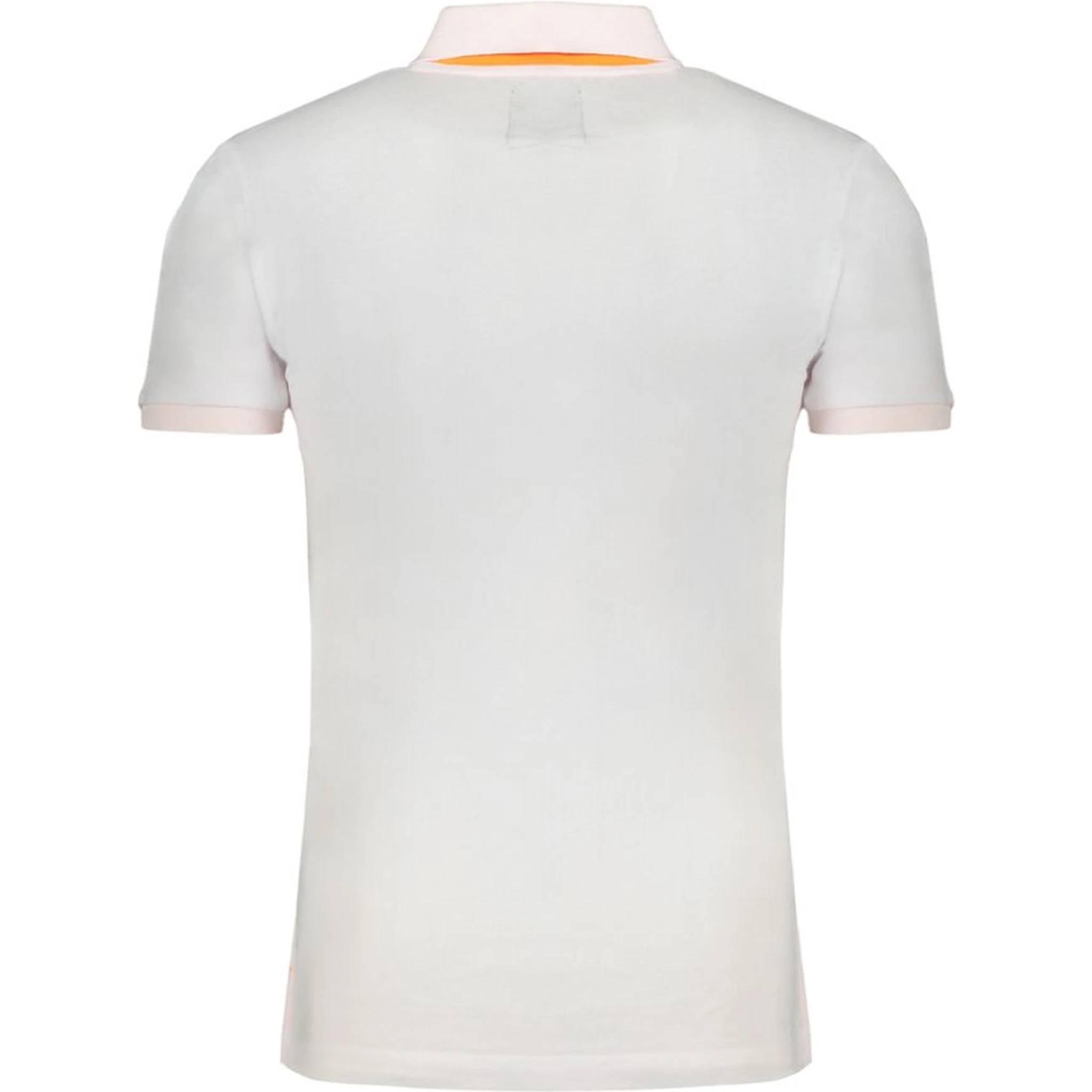White Cotton Polo Shirt