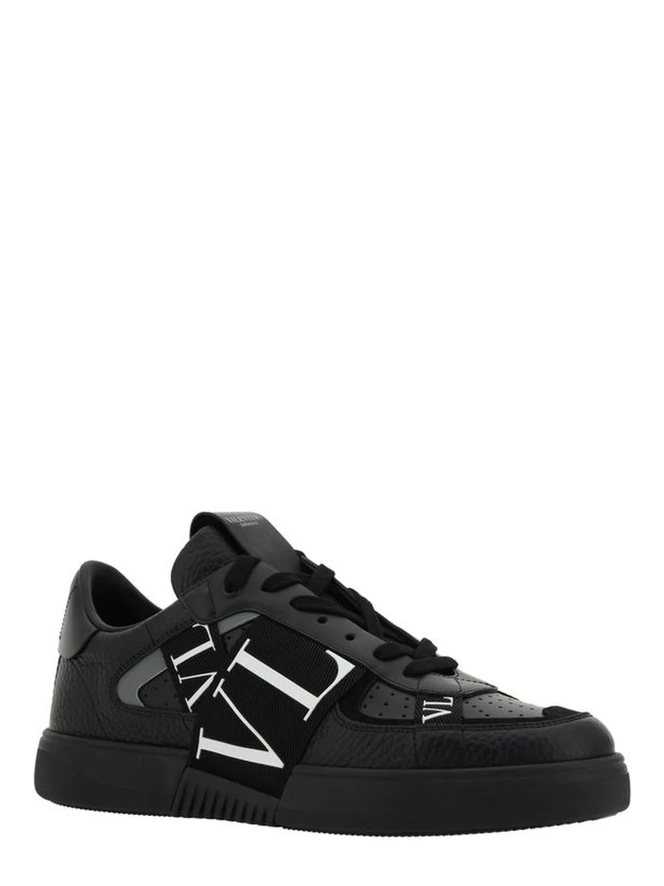 Black Leather VL7N Sneakers alternative